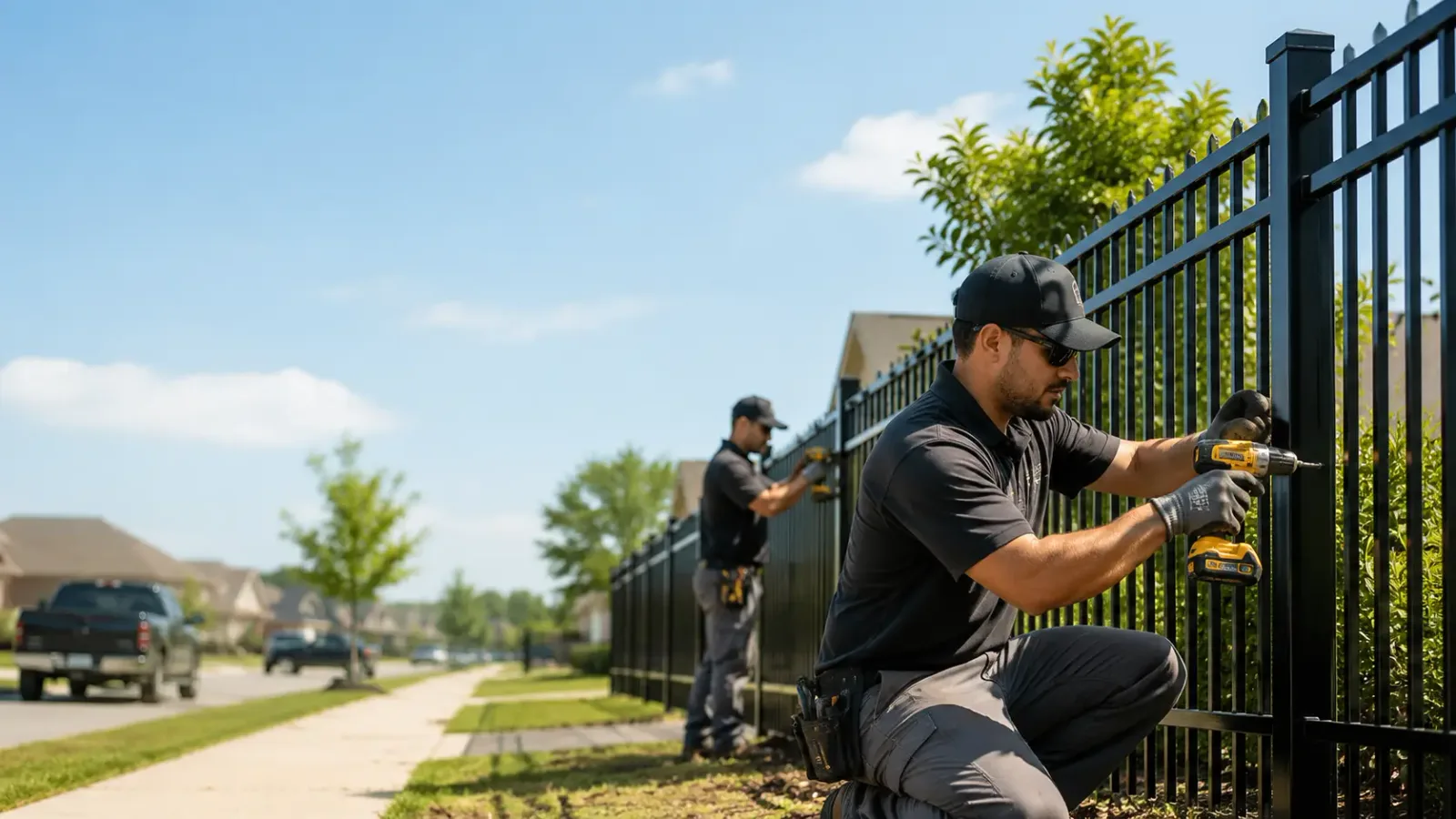 Metal Fence Installation in Vandervoort, AR